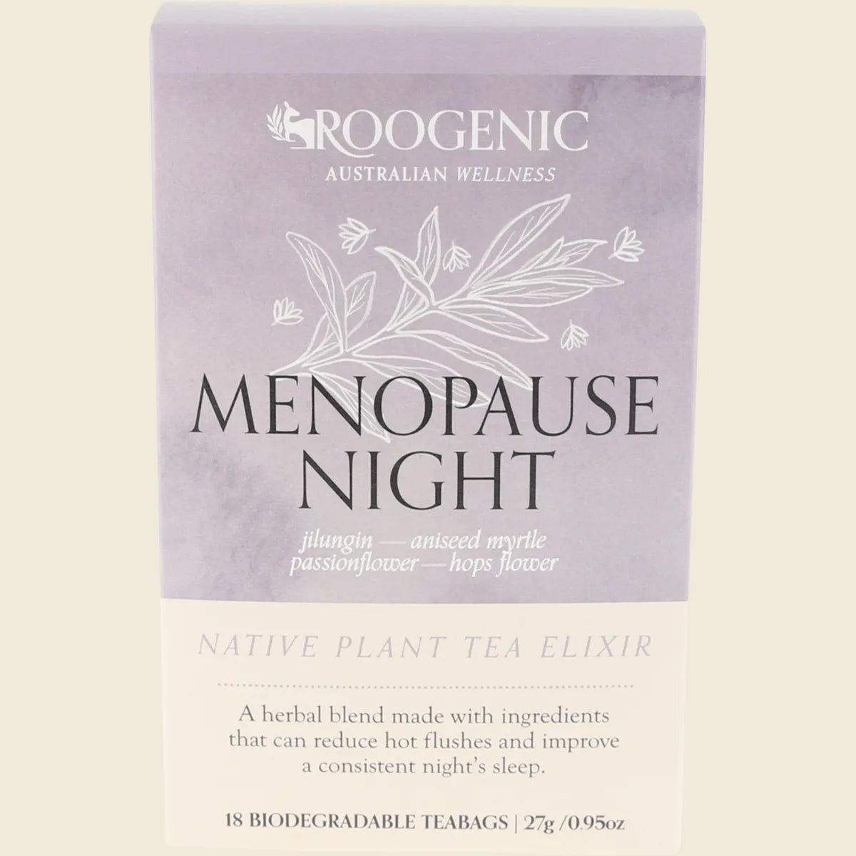 Menopause Night Native Plant Tea Elixir Bags 18pk