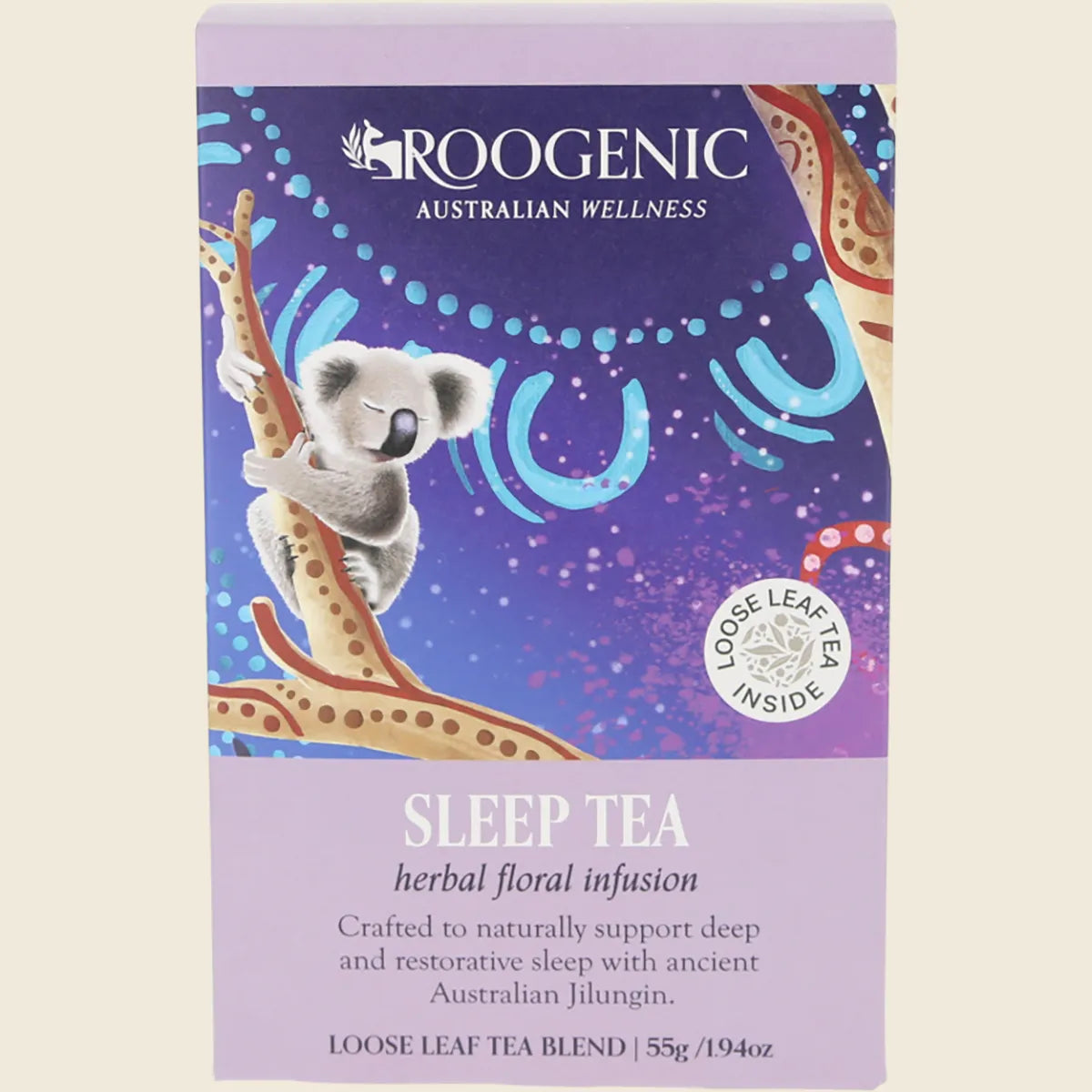 Roogenic Australian Native Relaxation Tea Loose Leaf 55g