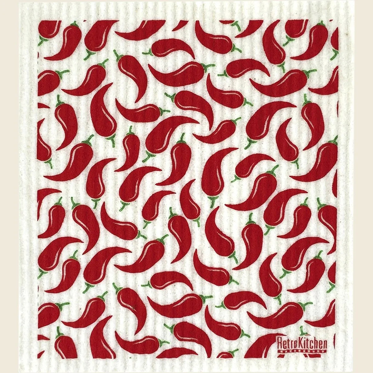 100% Compostable Sponge Cloth Chillies