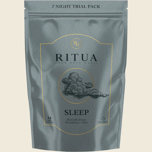 SLEEP Trial Pack Reishi Mushroom Passionflower Kava 14 Caps