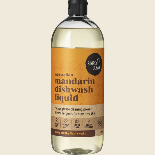 Simply Clean Dishwash Liquid Mandarin 1000ml