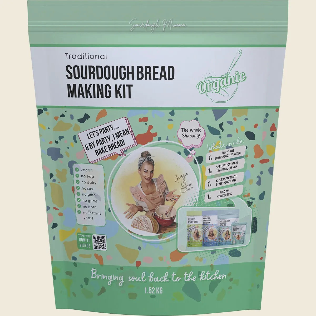 Sourdough Mumma Sourdough Bread Making Kit Traditional 1.52kg