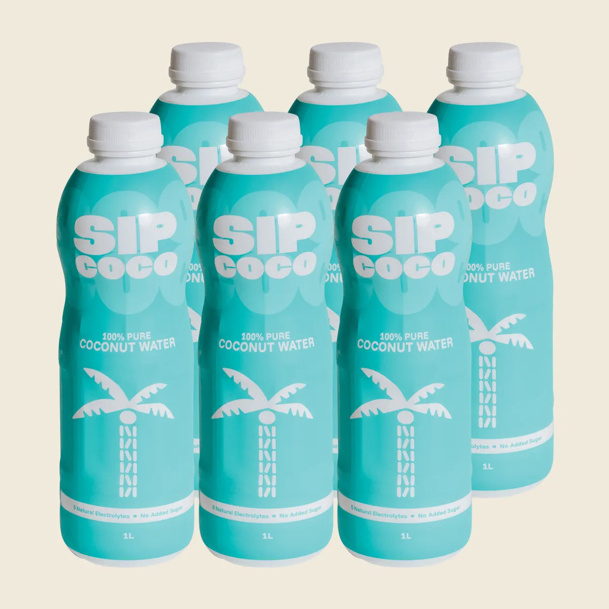 100% Pure Coconut Water Bottle 6x1000ml