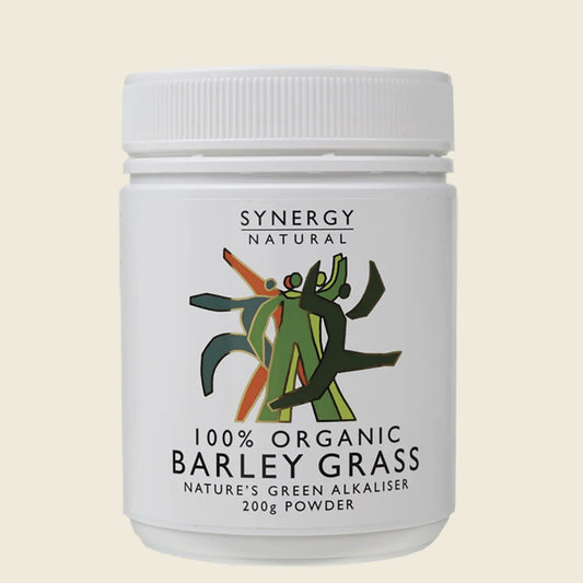 Synergy Natural 100% Organic Barley Grass Powder 200g