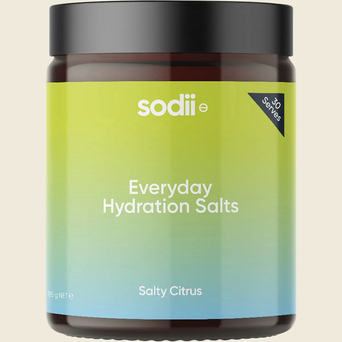 Sodii Everyday Hydration Salts Salty Citrus 185g