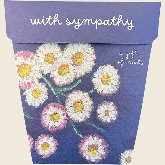 Gift of Seeds With Sympathy 1pc