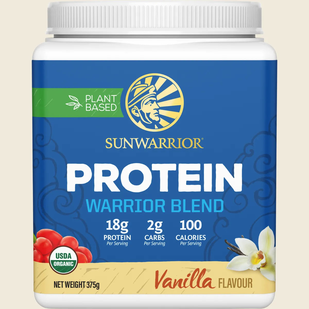 Protein Powder Warrior Blend Vanilla 375g