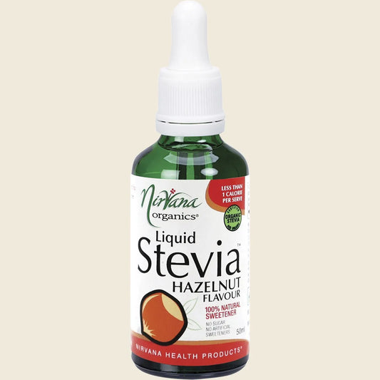 Nirvana Organics Liquid Stevia Hazelnut 50ml