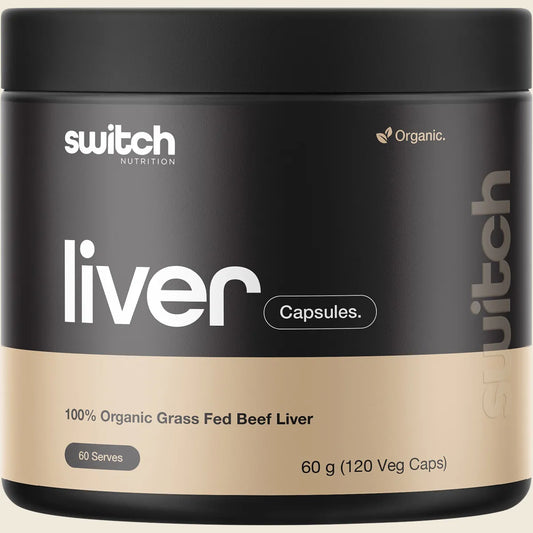 Beef Liver 100% Organic Grass Fed 120 Caps