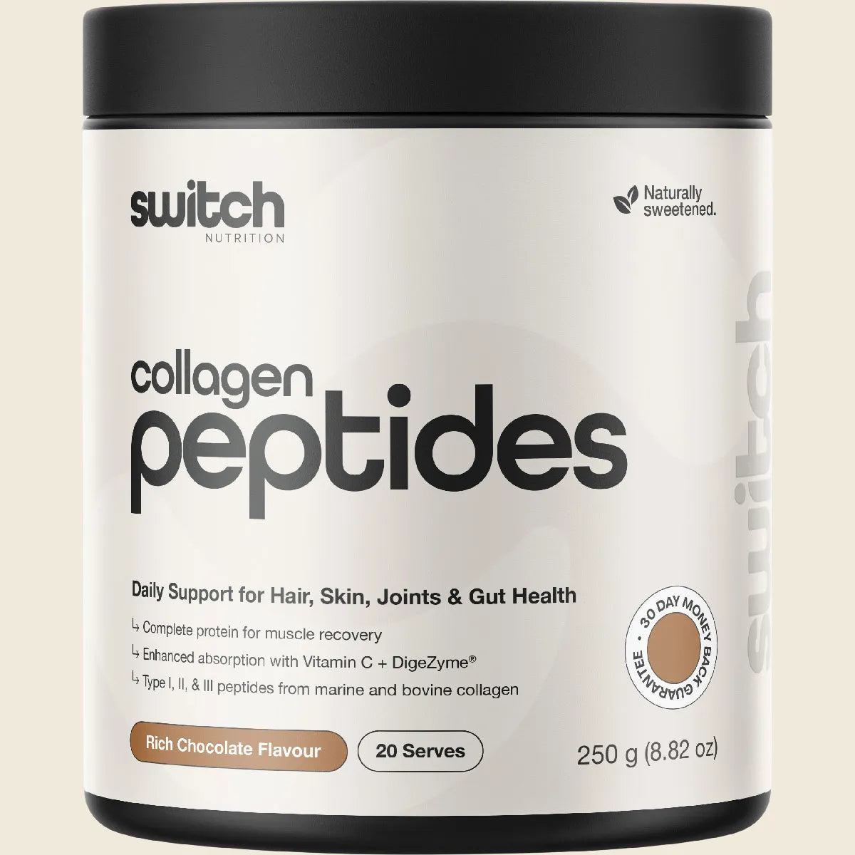 Collagen Peptides Rich Chocolate 250g