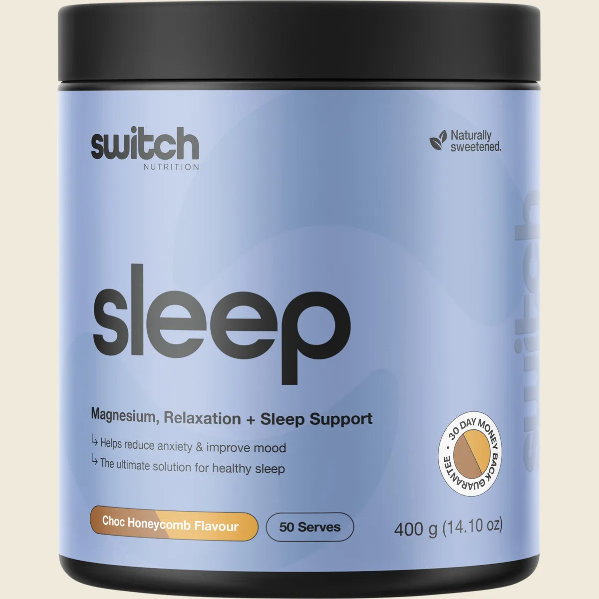 Switch Nutrition Sleep Magnesium Choc Honeycomb 400g