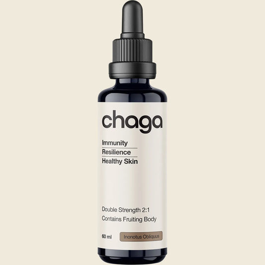 Chaga Double Strength 2:1 Mushroom Liquid Extract 60ml