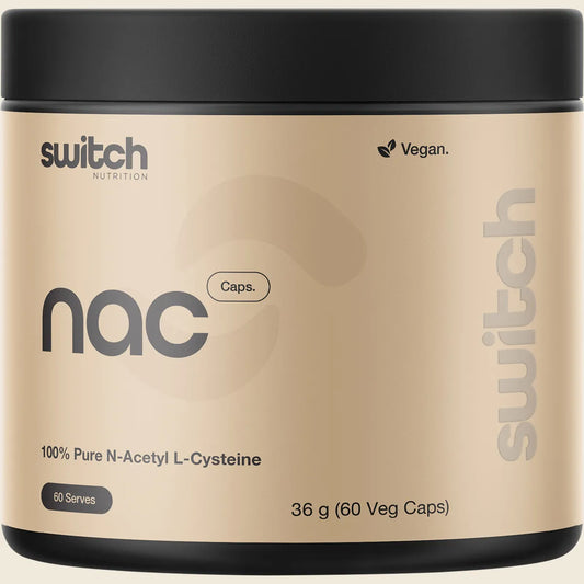 NAC 100% N-Acetyl L-Cysteine 60 Caps