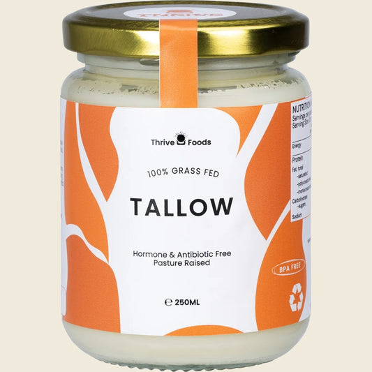 100% Grass Fed Tallow 250ml