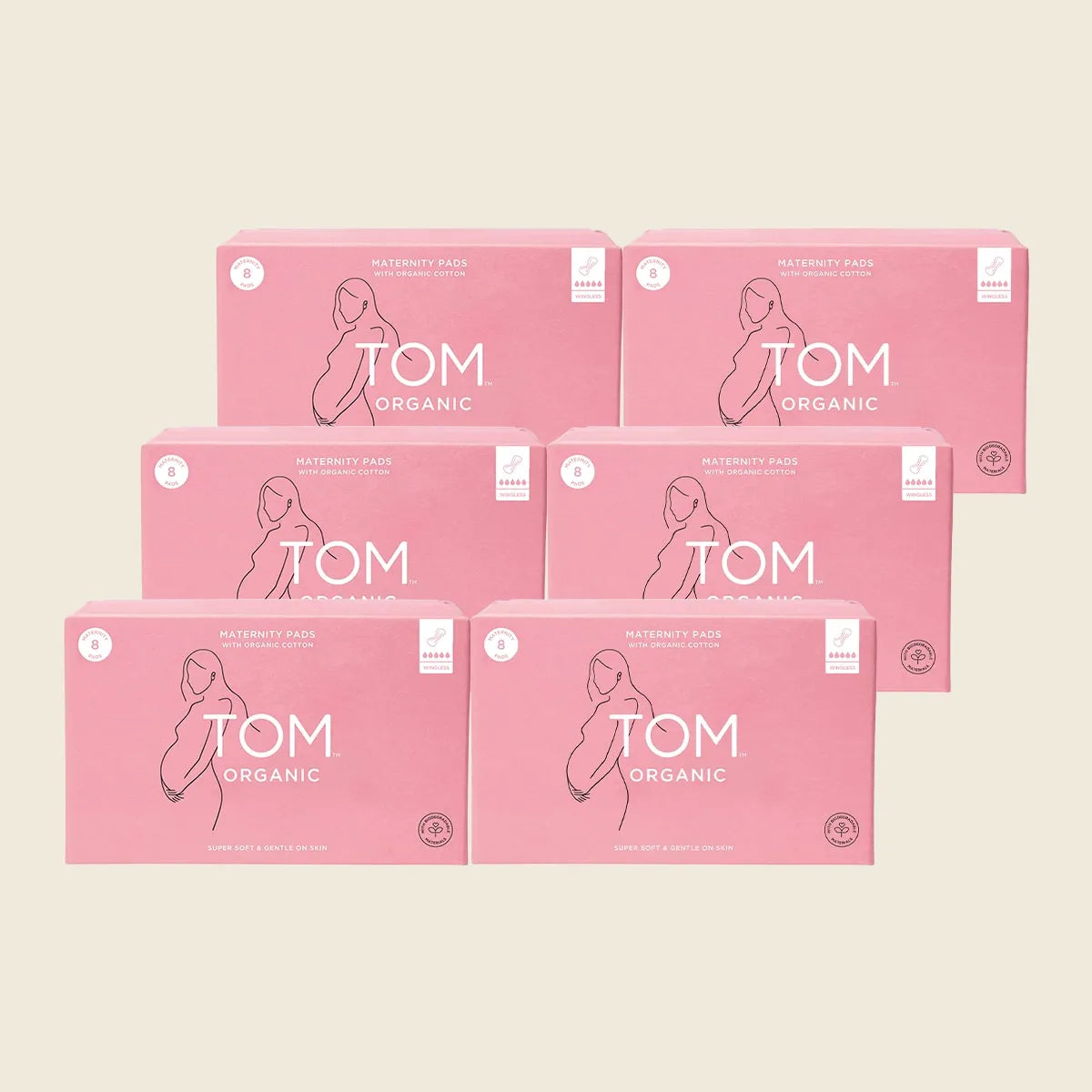 Maternity Pads Wingless 4x8pk