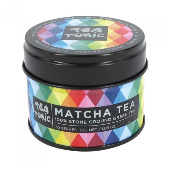 Tea Tonic Organic Matcha Green Tea Platinum (pure) Tin 30g