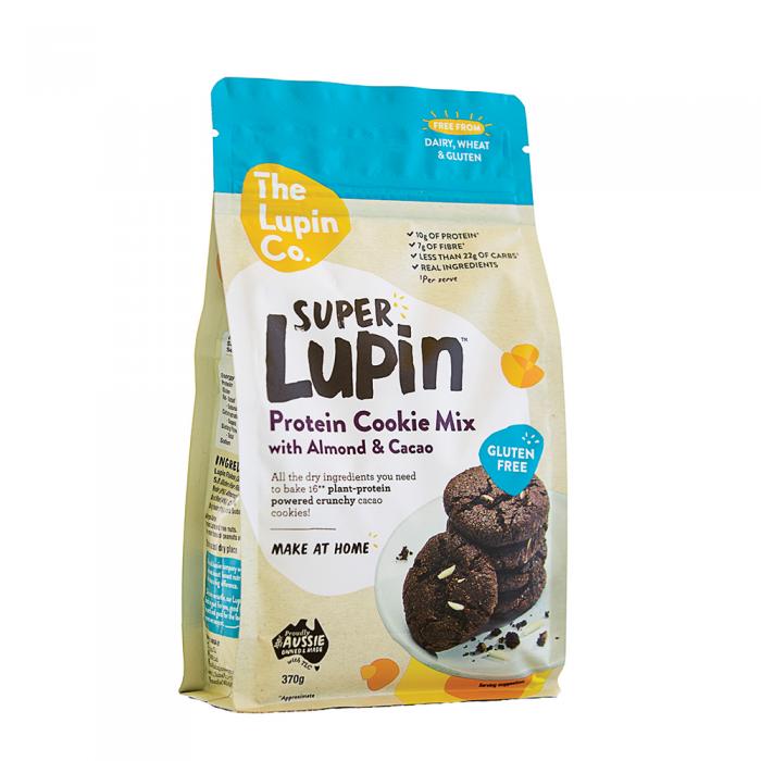 The Lupin Co. Super Lupin Protein Cookie Mix With Almond & Cacao 370g
