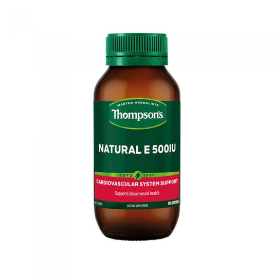 Thompsons Natural E 500iu 100c