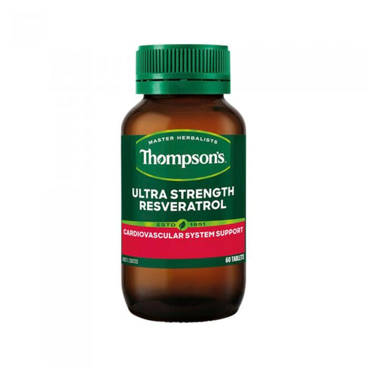 Thompsons Ultra Strength Resveratrol 60t