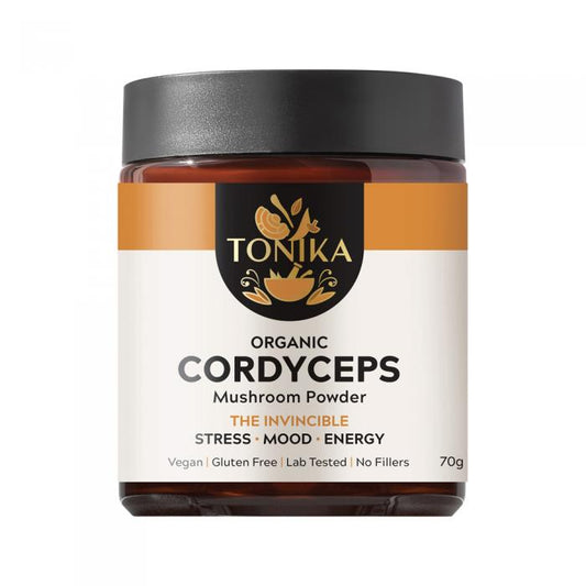 Tonika 100% Organic Mushroom Powder Cordyceps 70g