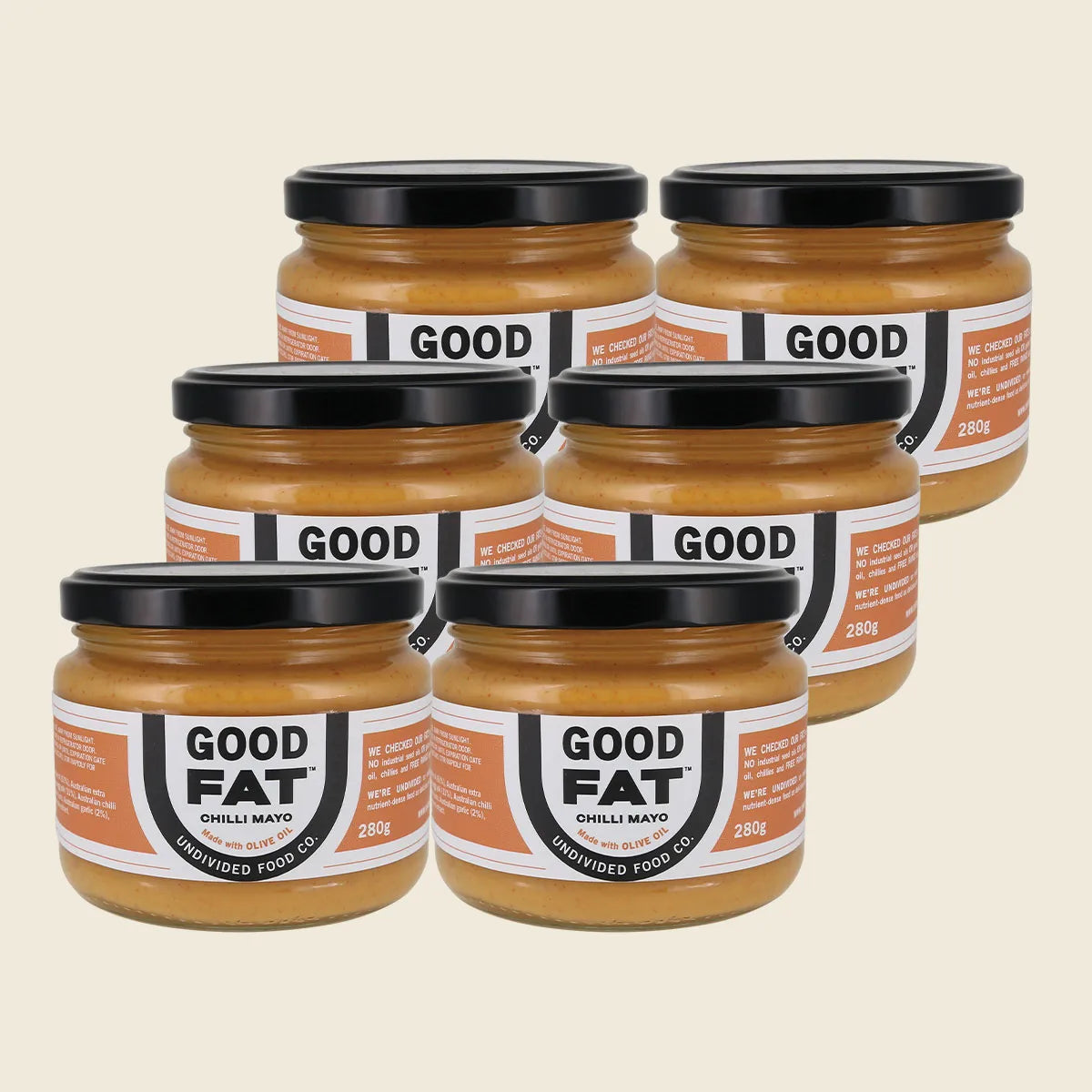 Good Fat Chilli Mayo 6x280g