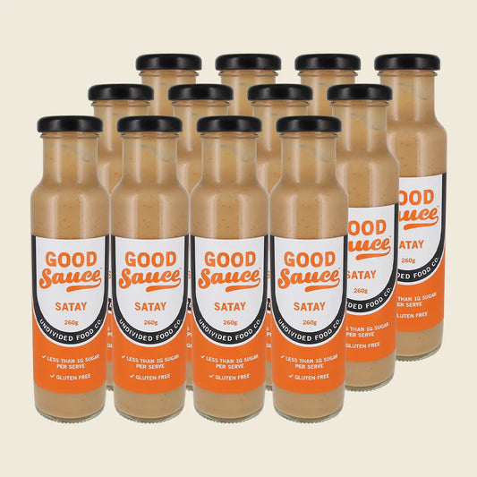 Undivided Food Co Good Sauce Satay 12x260g