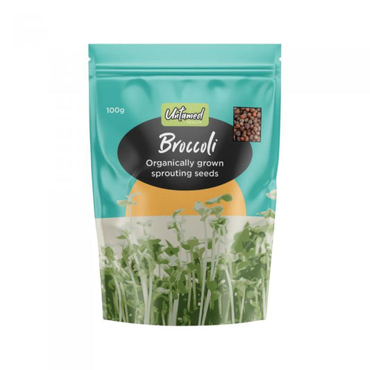 Untamed Health Earth-friendly Sprouting Seeds Broccoli 100g
