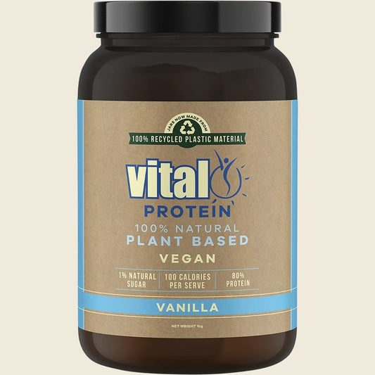 Martin & Pleasance Vital Protein 100% Natural Plant Based (pea Protein Isolate) Vanilla 1kg