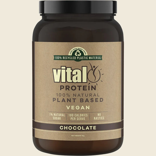 Martin & Pleasance Vital Protein 100% Natural Plant Based (pea Protein Isolate) Chocolate 1kg
