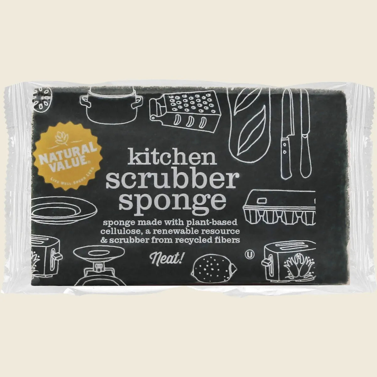 Kitchen Scrubber Sponge