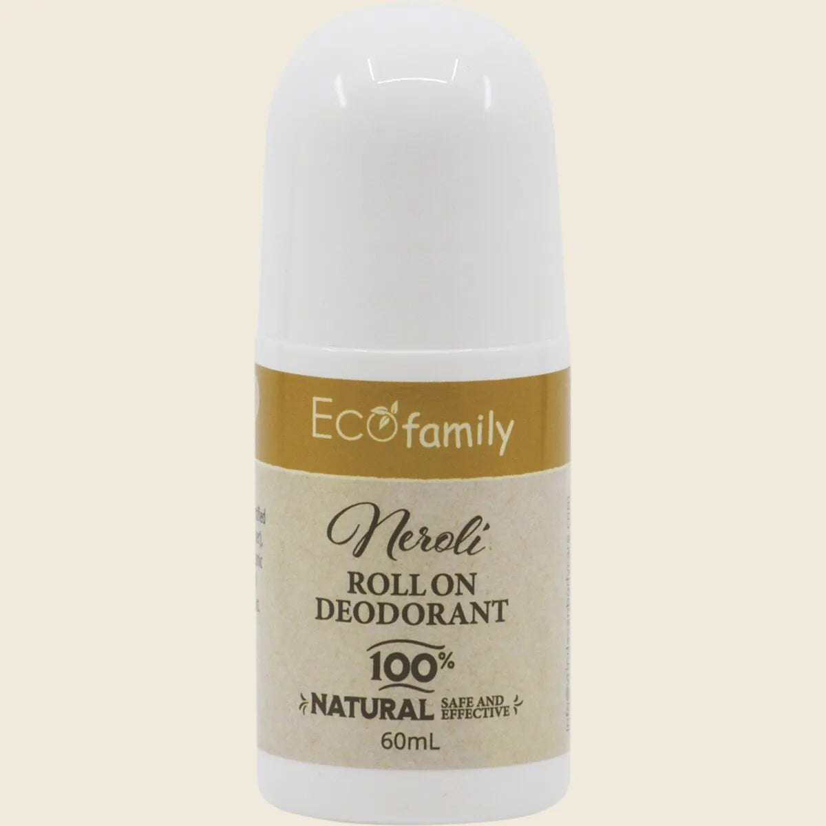 Vrindavan Roll-On Deodorant Eco Family Neroli Aluminium Free 60ml