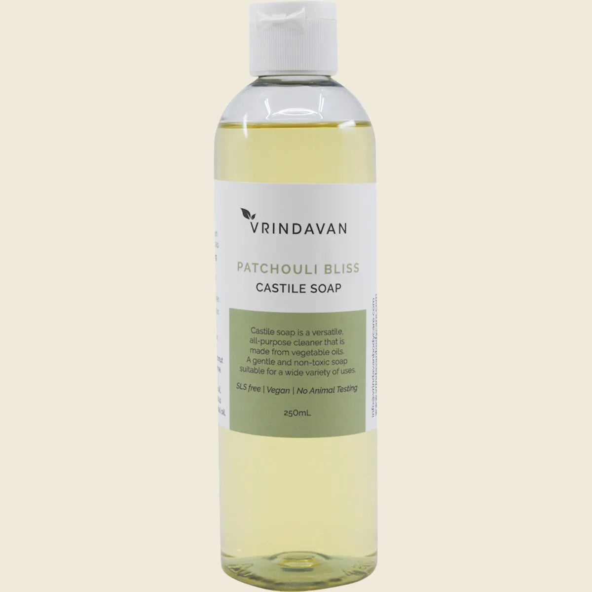 Castile Soap Patchouli Bliss 250ml