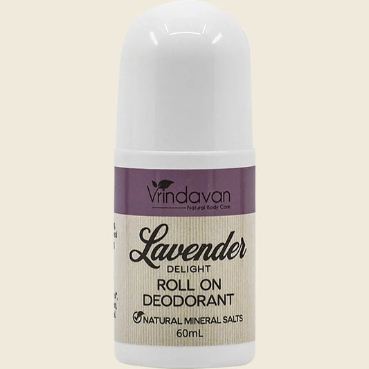 Vrindavan Roll-On Deodorant Lavender Delight 60ml