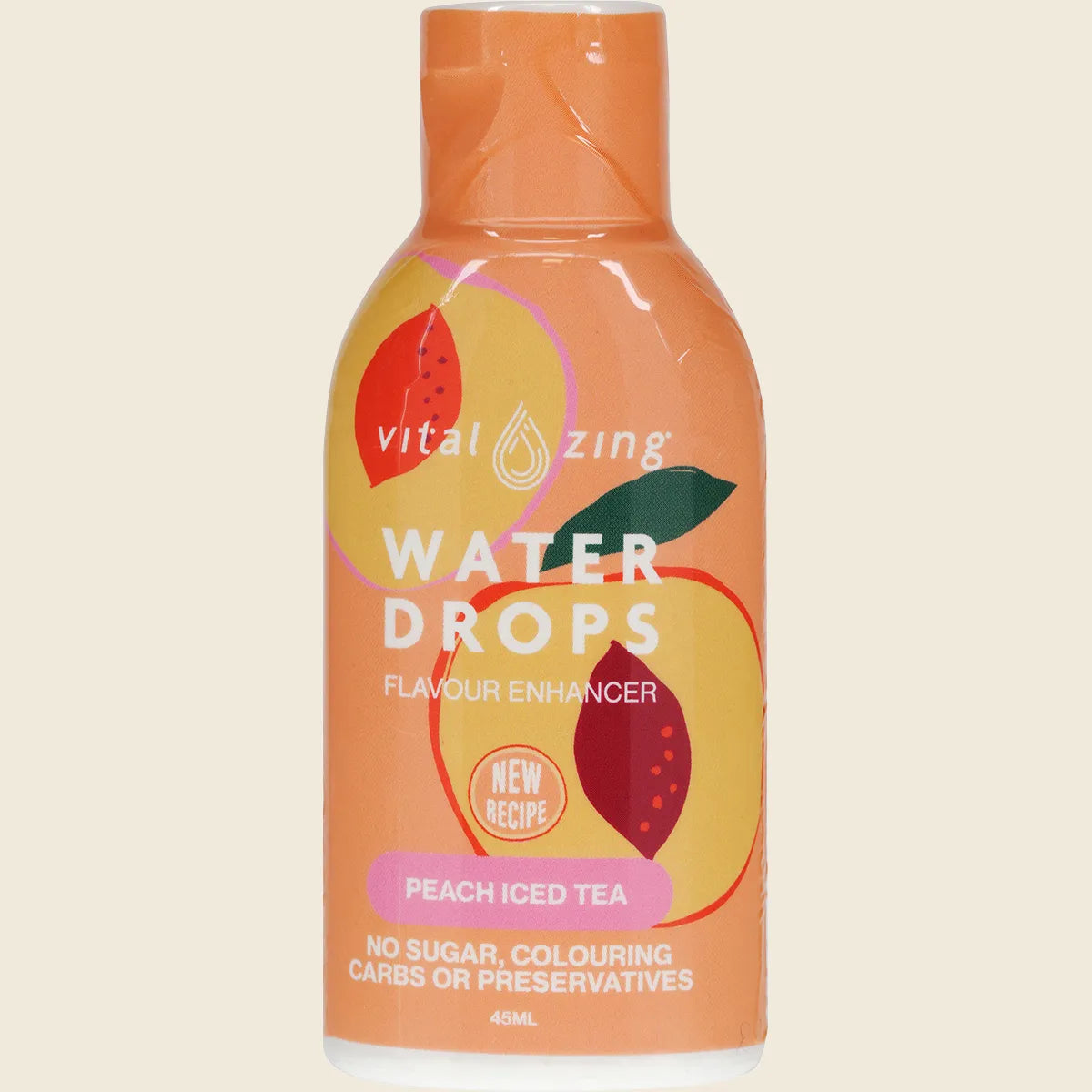 Vital Zing Water Drops Peach 45ml