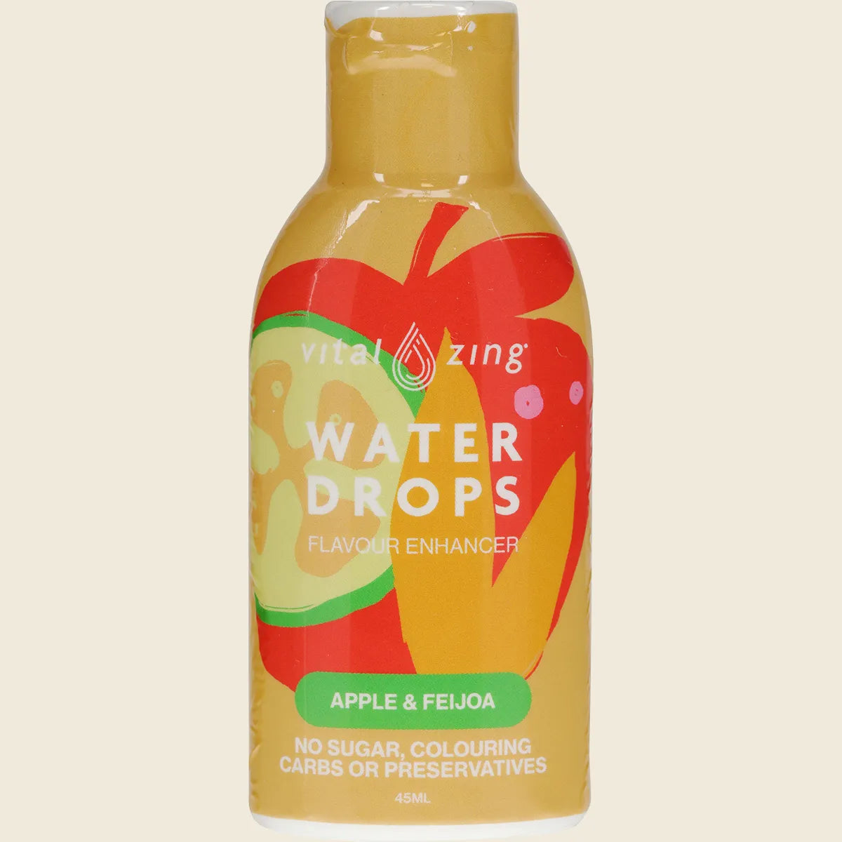 Water Drops Apple & Feijoa 45ml