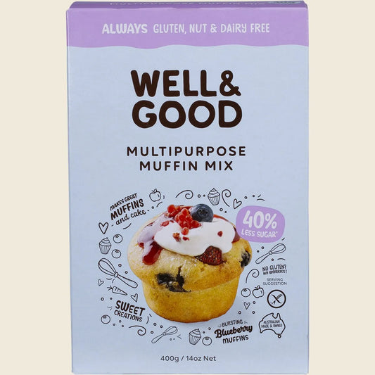 Multipurpose Muffin Mix 40% Less Sugar 400g