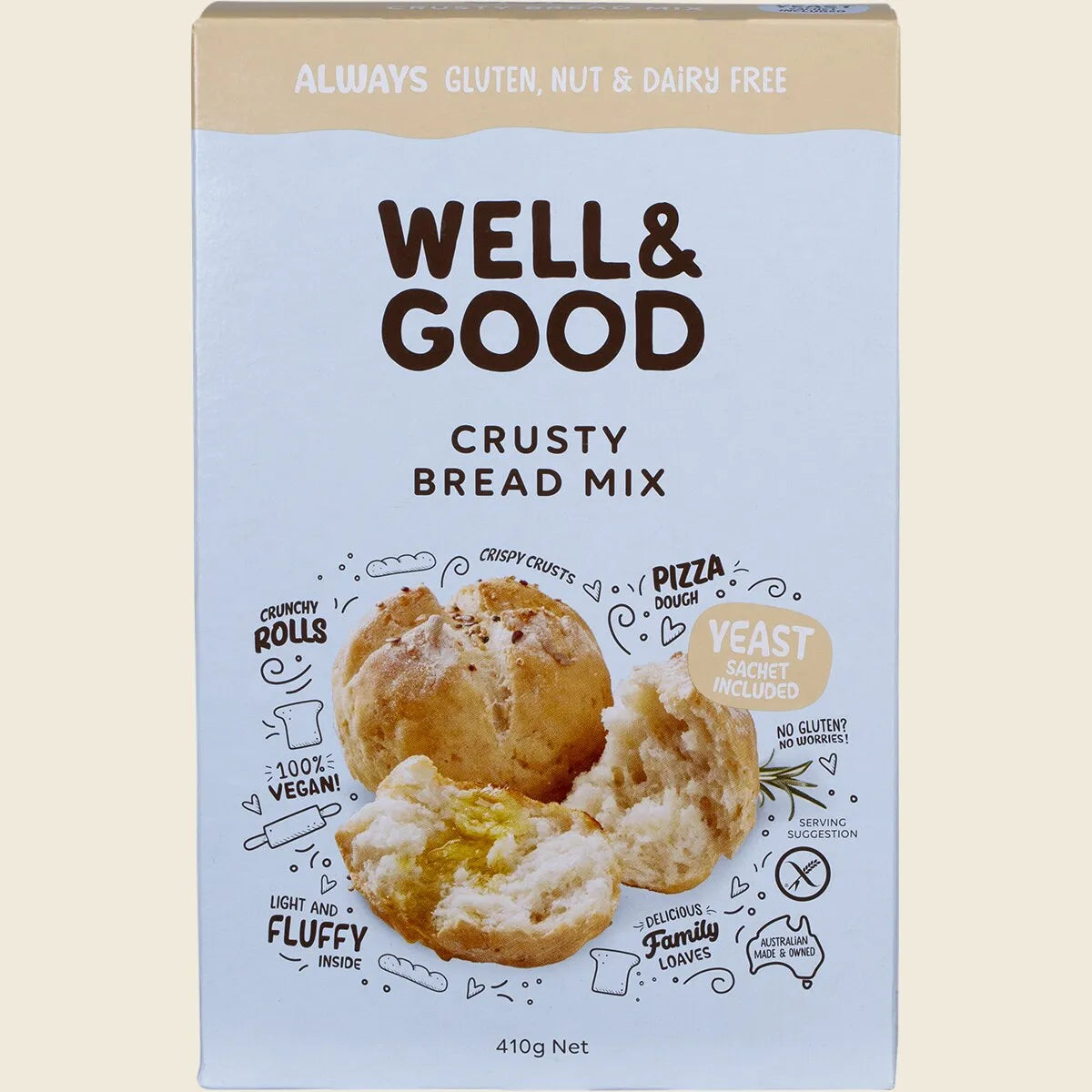 Crusty Bread Mix 410g
