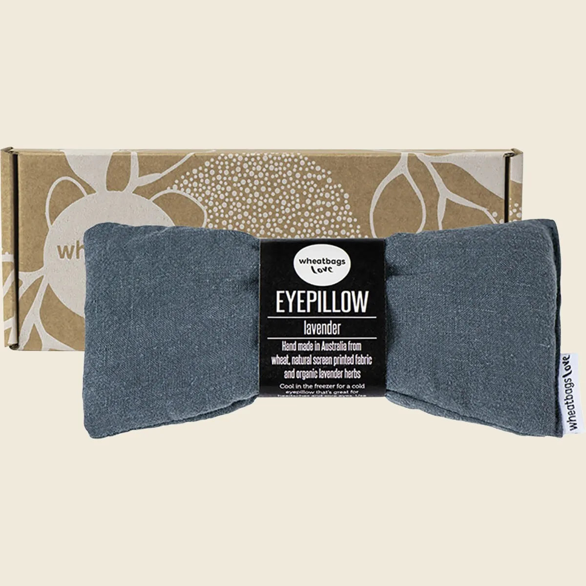 Eyepillow Luxe Linen Pistachio Lavender Scented