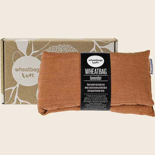 Wheatbag Luxe Linen Copper Lavender Scented