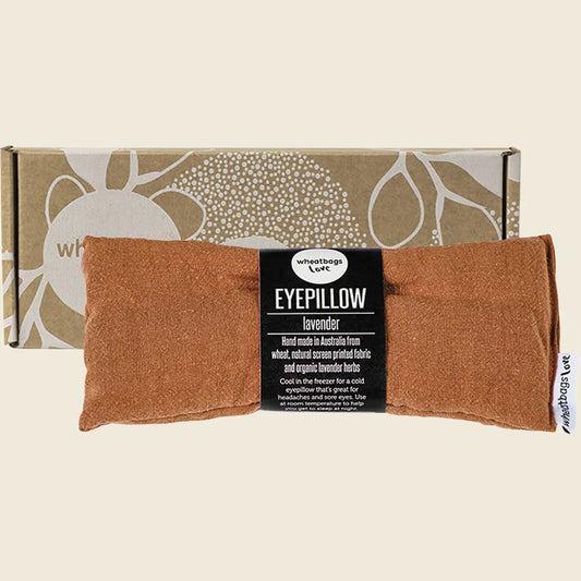 Wheatbags Love Eyepillow Luxe Linen Copper Lavender Scented