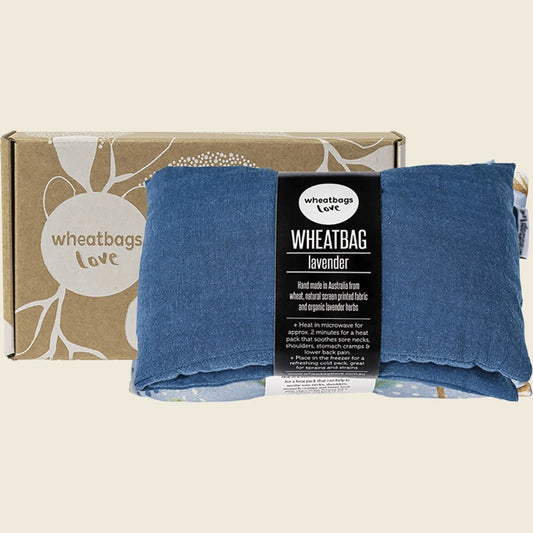 Wheatbag Luxe Linen Ocean Lavender Scented