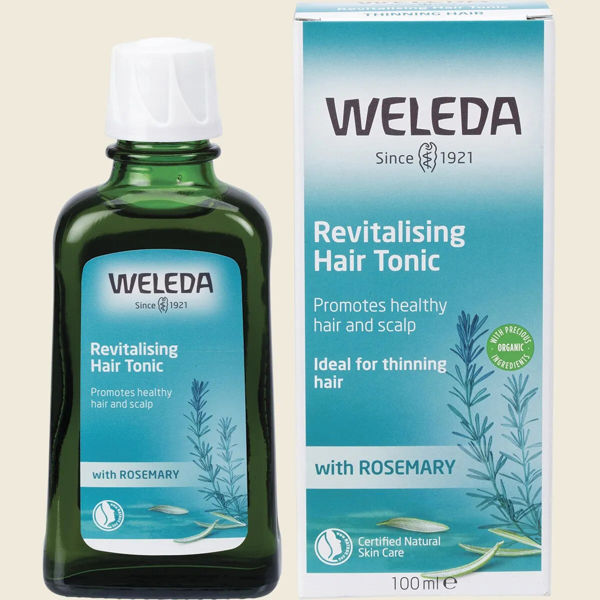 Weleda Revitalising Hair Tonic With Rosemary (for A Healthy Scalp) 100ml