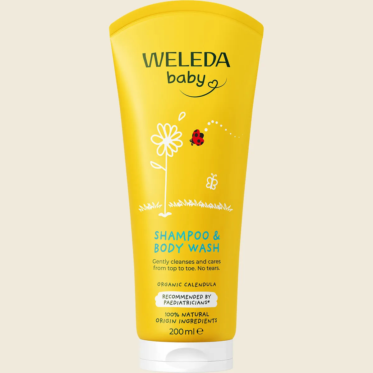 Weleda Baby Calendula Shampoo & Body Wash 200ml/6.8oz