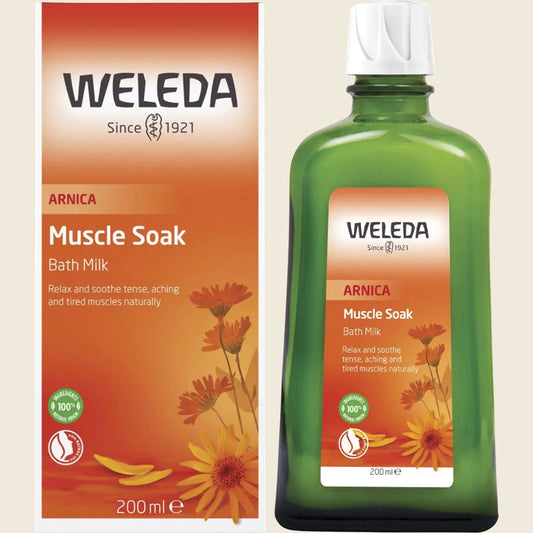 Weleda Bath Milk Arnica Muscle Soak 200ml