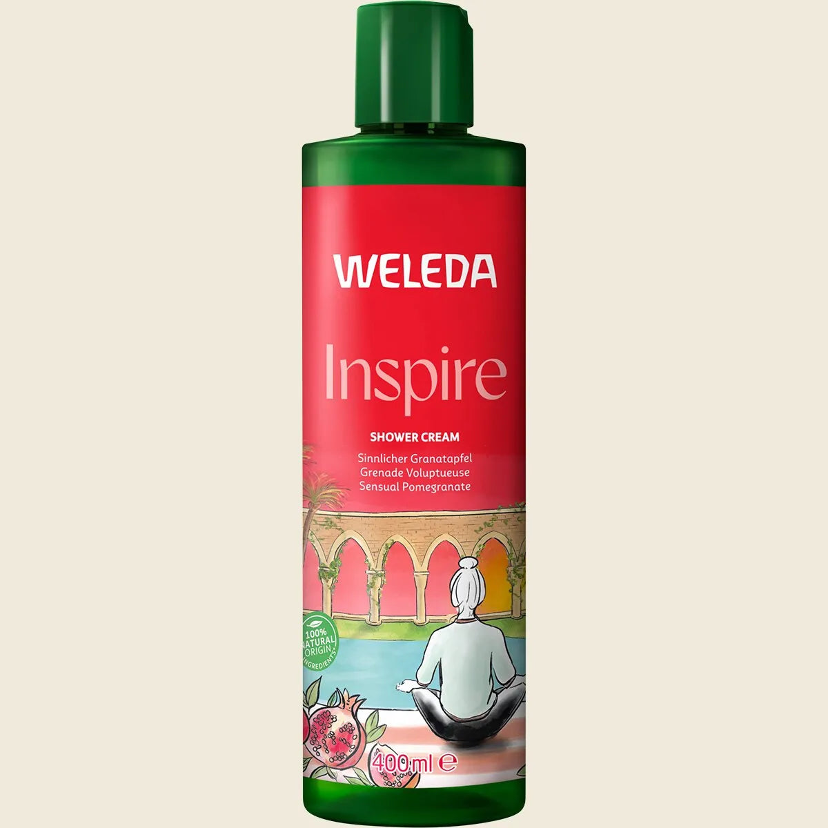 Weleda Inspire Creamy Pomegranate Shower Gel 400ml