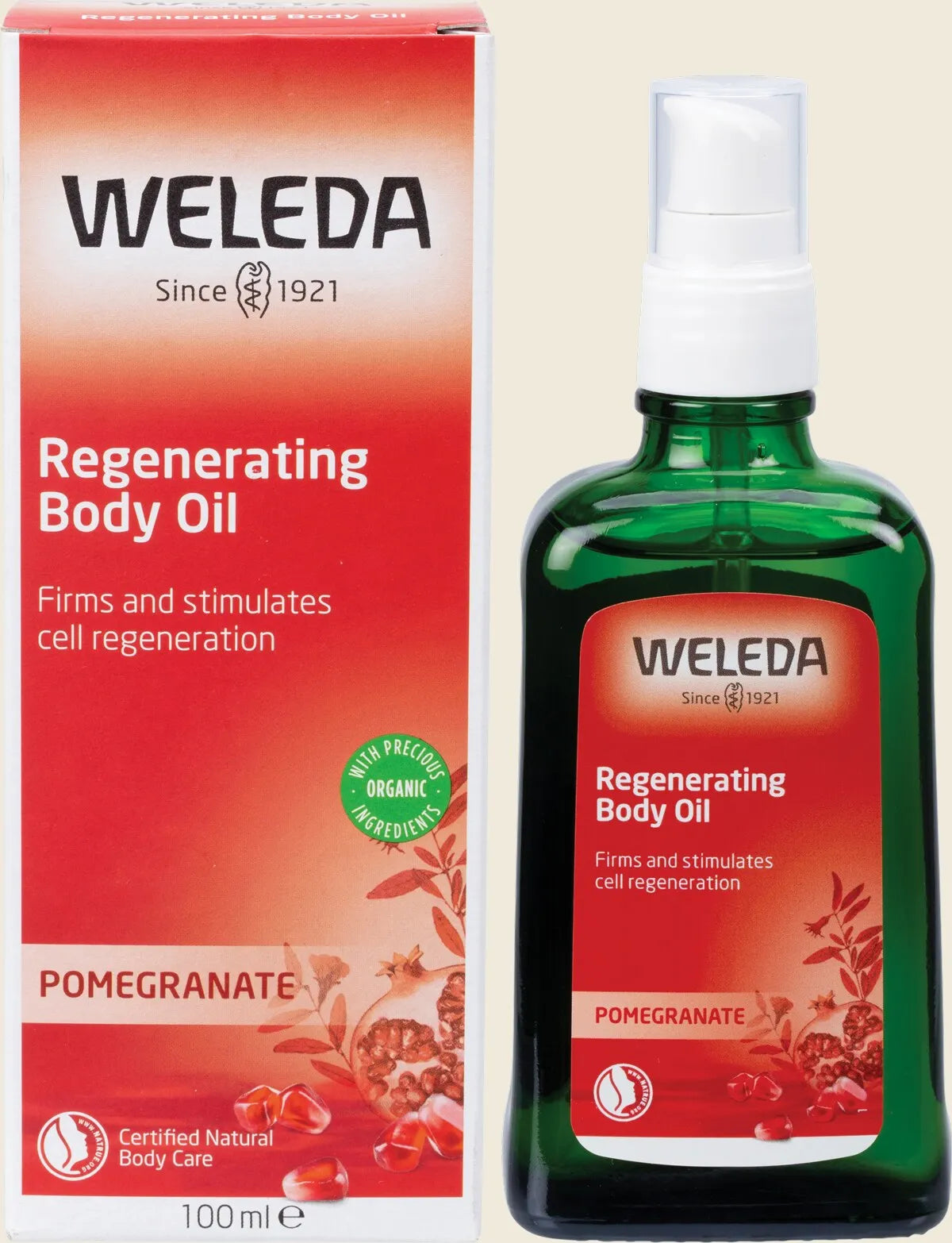 Weleda Pomegranate Regenerating Body Oil 100ml/3.4oz