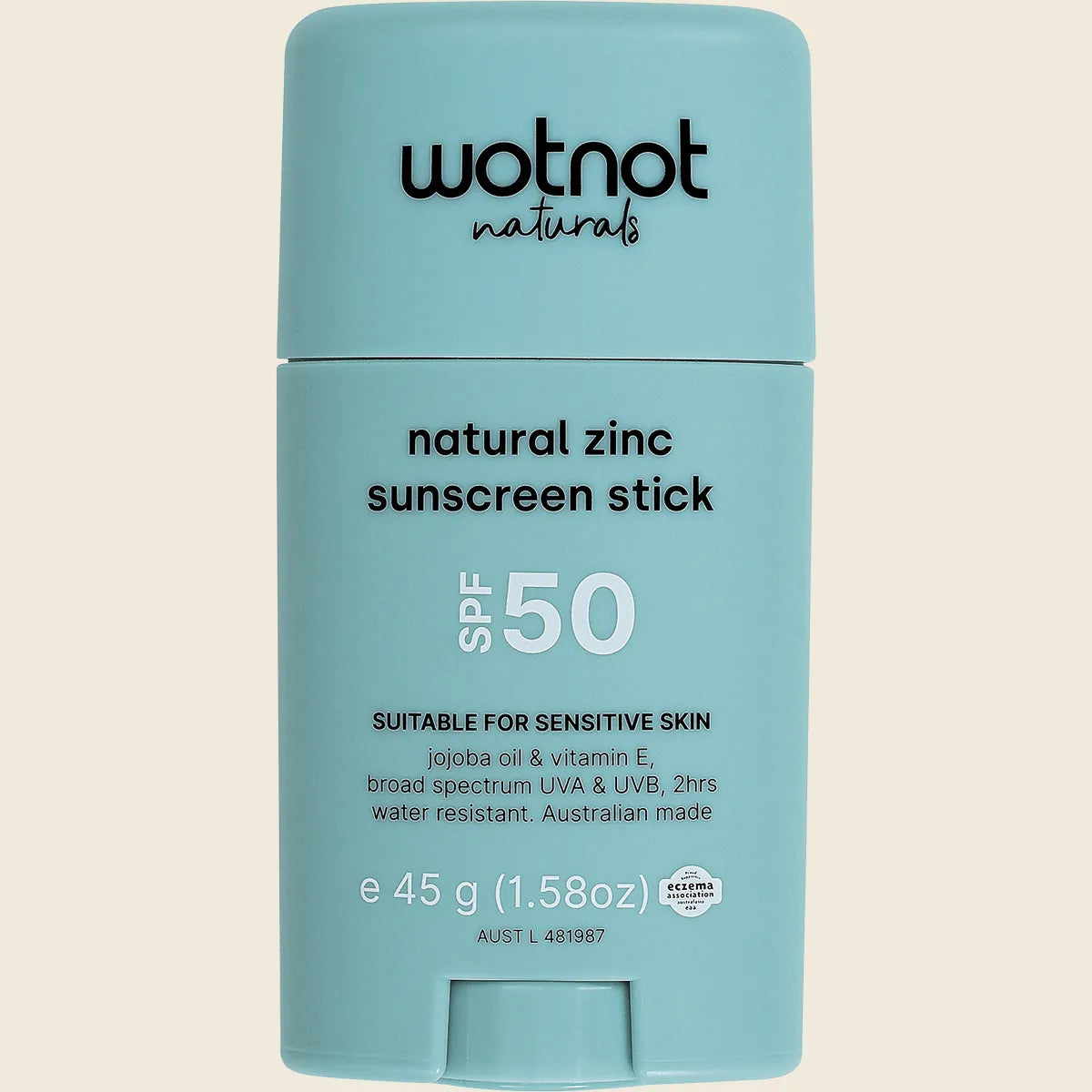 Natural Zinc Sunscreen Stick SPF 50 45g
