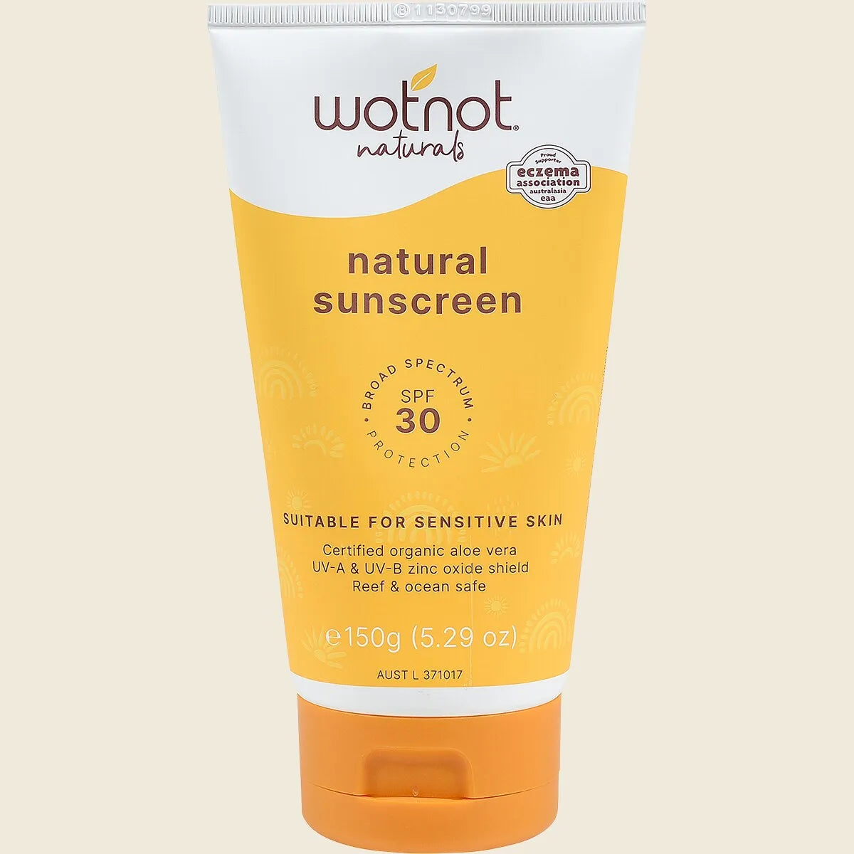 Wotnot Naturals Natural Sunscreen Spf 30 150g