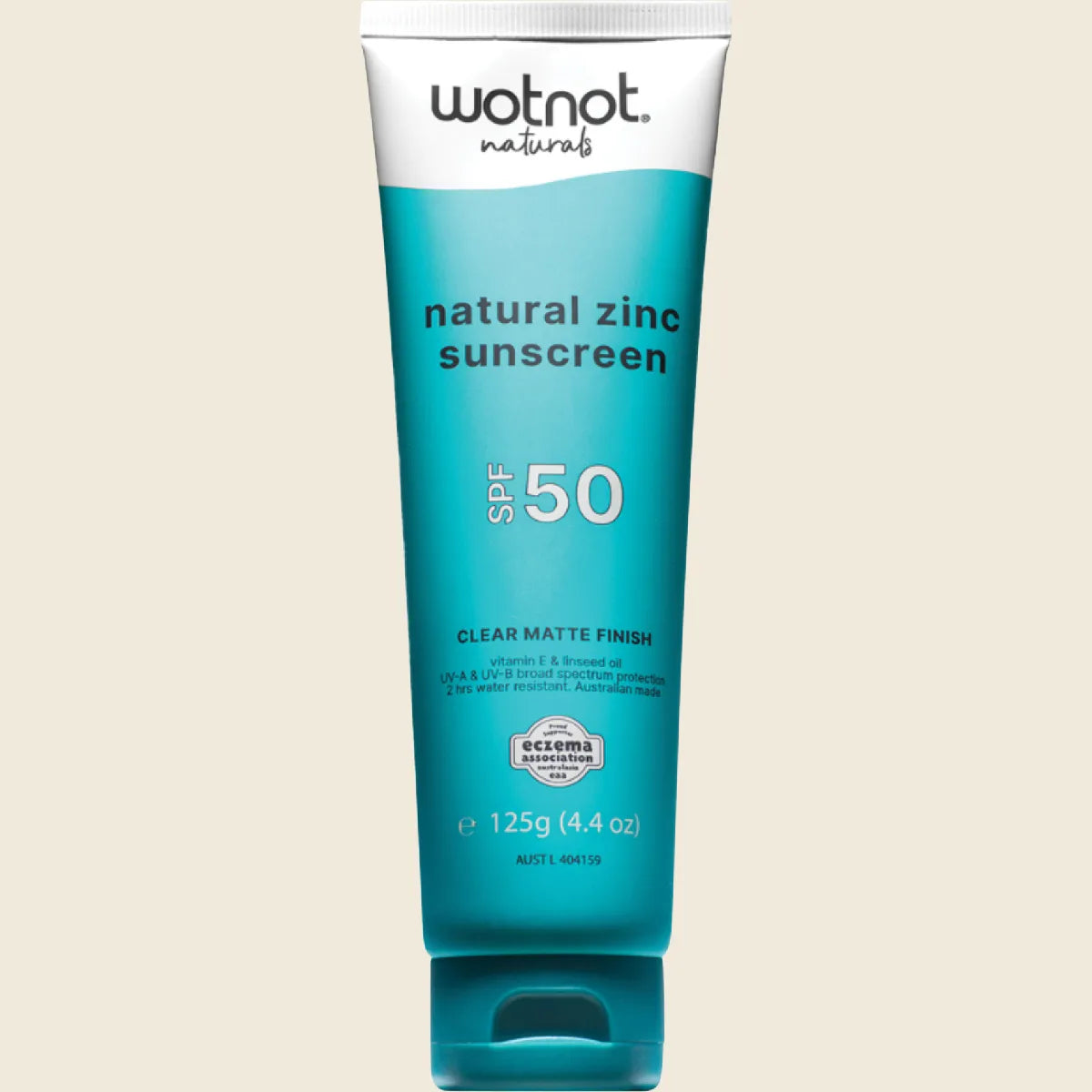 Natural Zinc Sunscreen SPF 50 125g