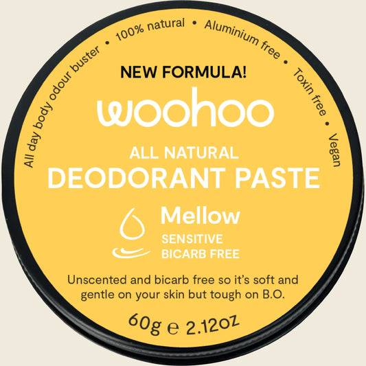 Woohoo Body Woohoo Deodorant Paste Mellow (Sensitive) 40g